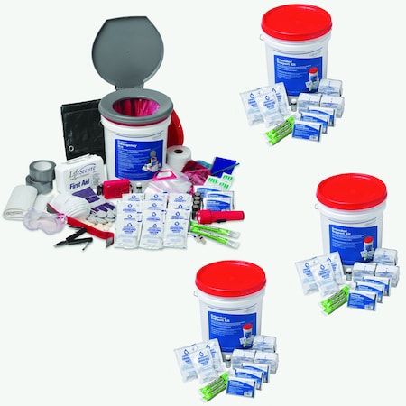 Complete 25-Person 3-Day Shelter-In-Place Combo Emergency Kit